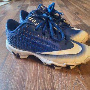 Blue Nike Cleats